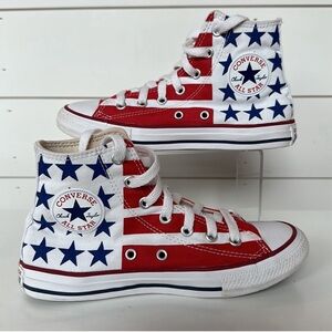 Converse American Flag Sneakers Size 2